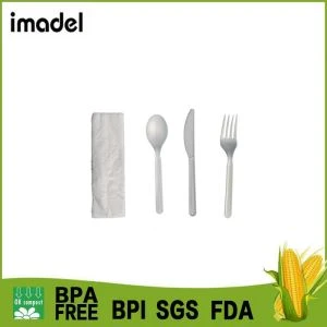 Líffræðileg niðurbrjótanleg plata hnífapör